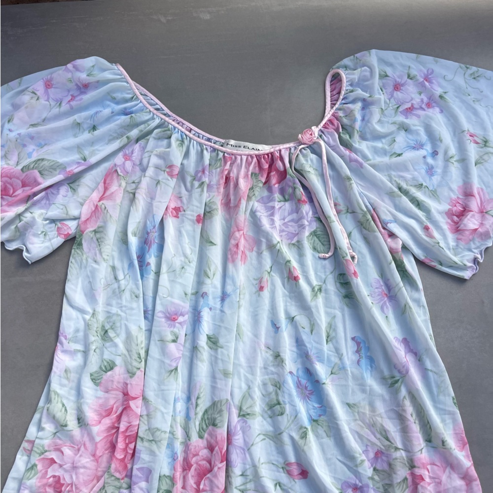 Miss Elaine Vintage Nightgown - Picture 2 of 4
